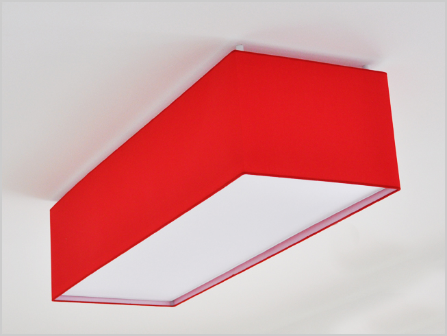 Lampada sospensione modello rettangolo/quadrato da soffitto